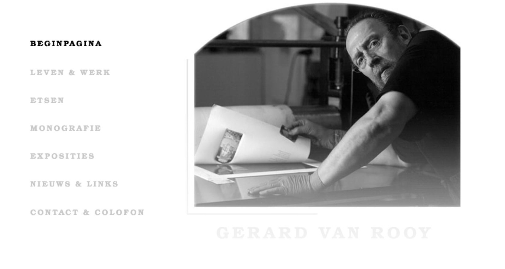 Gerard van Rooy Webdesign